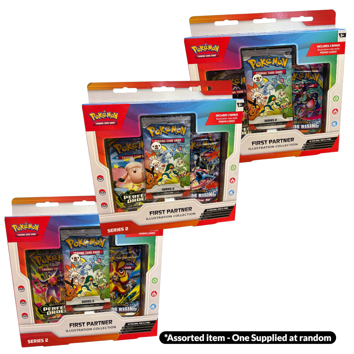 Pokémon TCG: First Partner Illustration Collection Series 2 Assorted - One Supplied* - HALLOWEEN, PKT MONEY, JOKE - Beattys of Loughrea