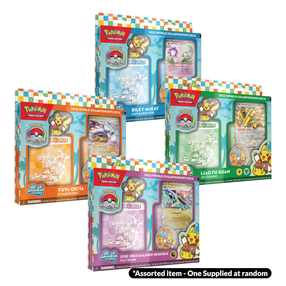 Pokémon World Championships Decks 2025 Assorted - One Supplied*