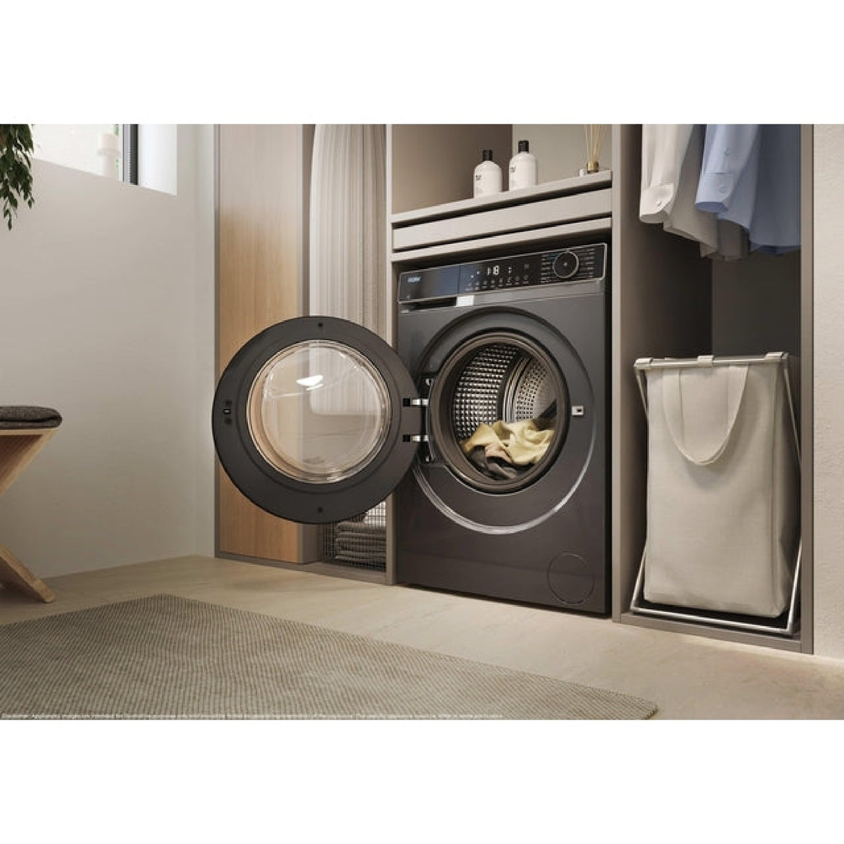 Haier HW100-BP14357GU1 10KG 1400rpm Graphite Washing Machine