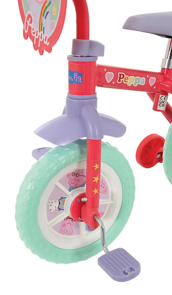 Peppa Pig My First 2 in 1 10″ Training Bike - BIKES - CHILDRENS - Beattys of Loughrea