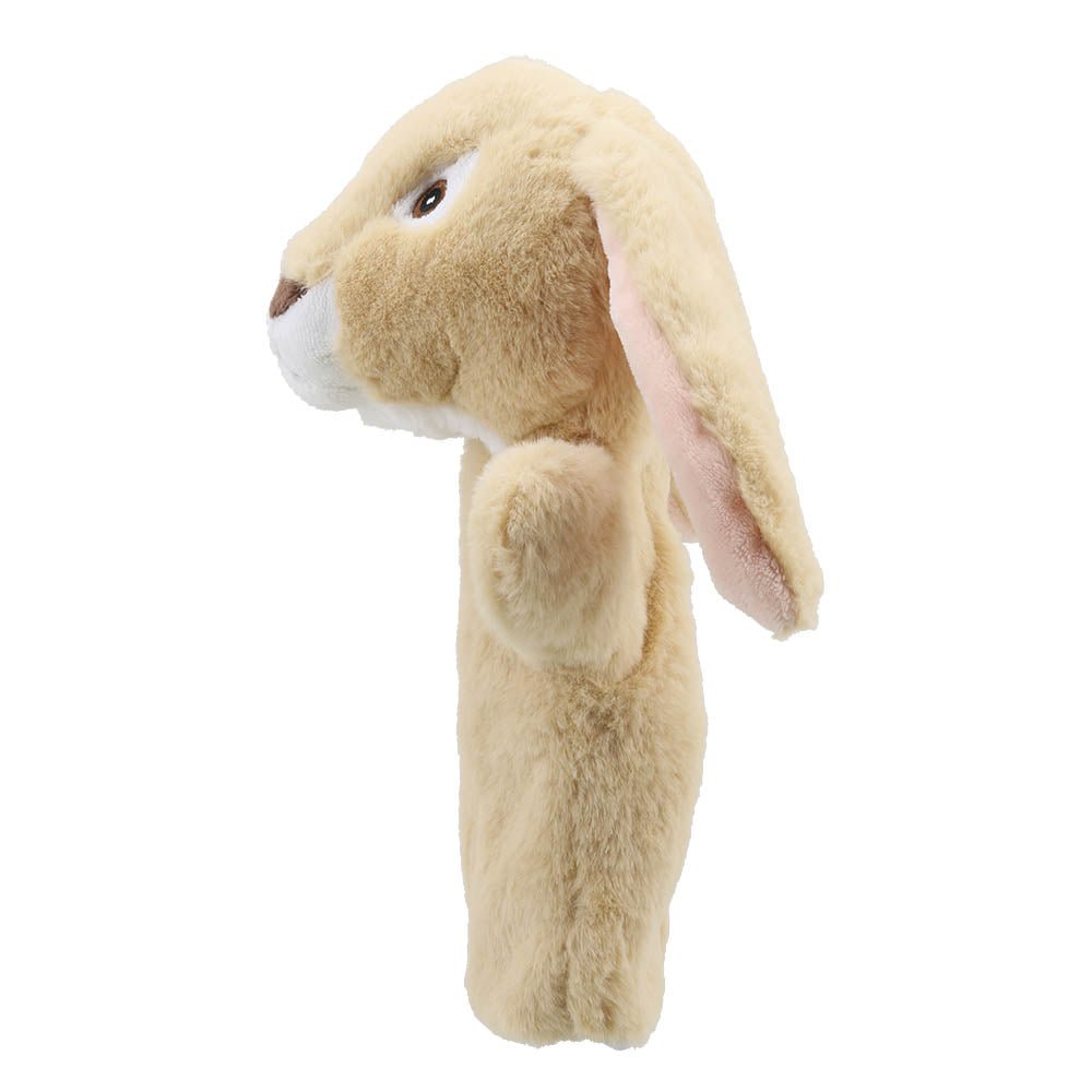 The Puppet Company Lop - Eared Rabbit Eco Puppet Buddy - SOFT TOYS - Beattys of Loughrea
