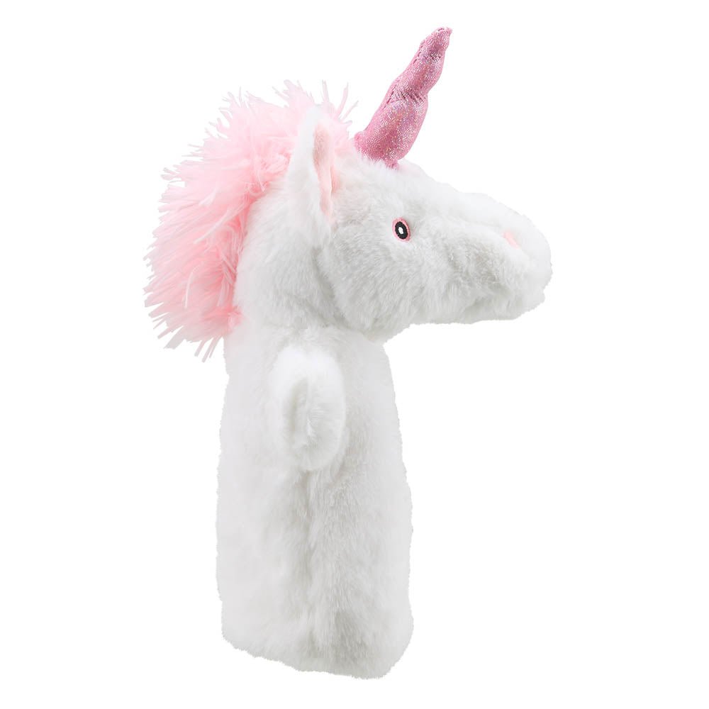 The Puppet Company Unicorn Eco Puppet Buddy - SOFT TOYS - Beattys of Loughrea