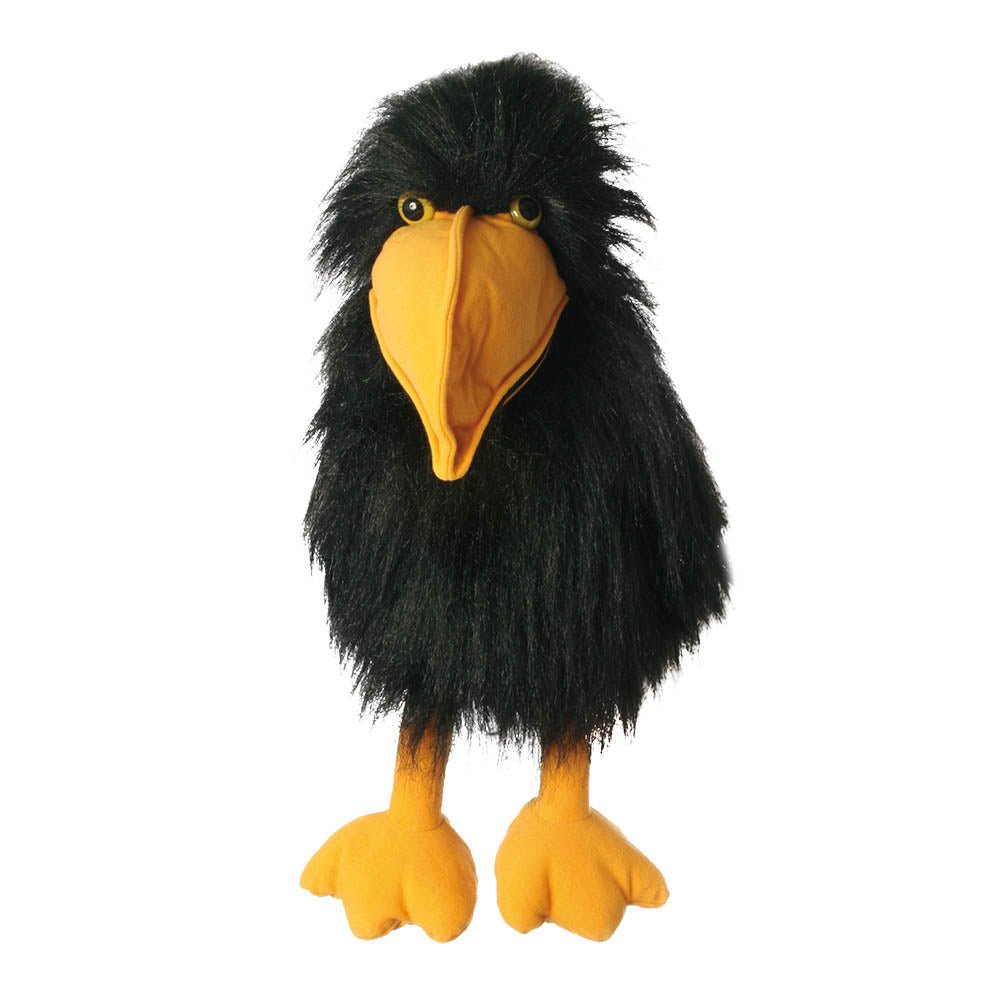 The Puppet Company Crow Hand Puppet - SOFT TOYS - Beattys of Loughrea