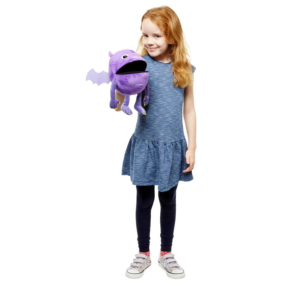 The Puppet Company Purple Baby Monster Hand Puppet - SOFT TOYS - Beattys of Loughrea