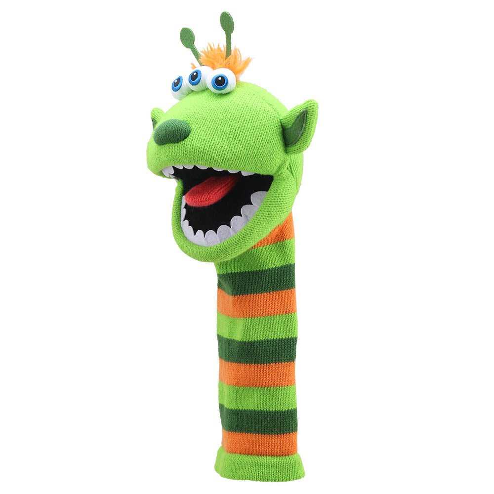 The Puppet Company Narg Eco Sockette Puppet - SOFT TOYS - Beattys of Loughrea