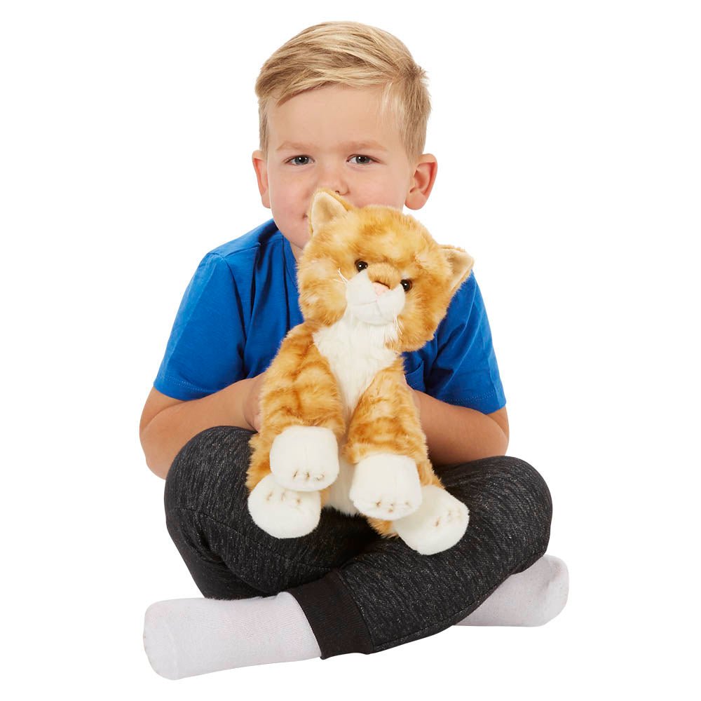 The Puppet Company Ginger Cat Wilberry Favourite Soft Toy - SOFT TOYS - Beattys of Loughrea
