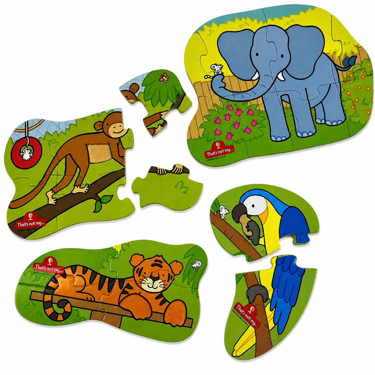 That's Not My... 4-in-1 Puzzle Set Zoo