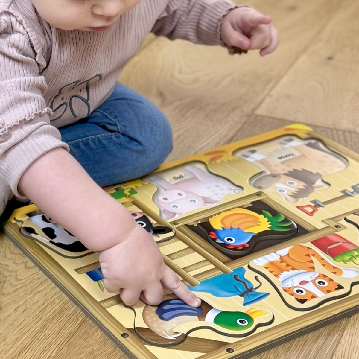 The Learning Journey My First Lift & Learn Farm Puzzle