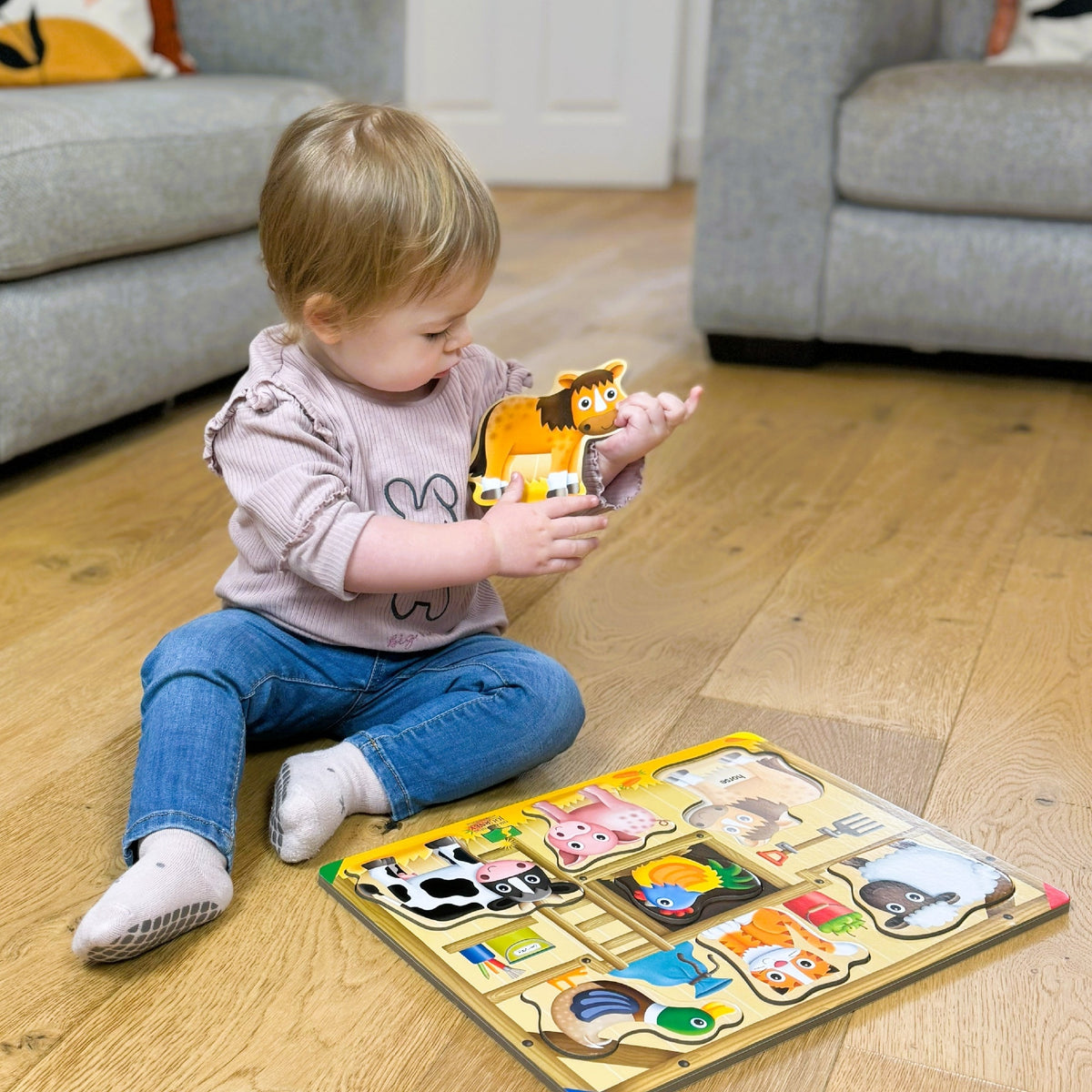 The Learning Journey My First Lift & Learn Farm Puzzle