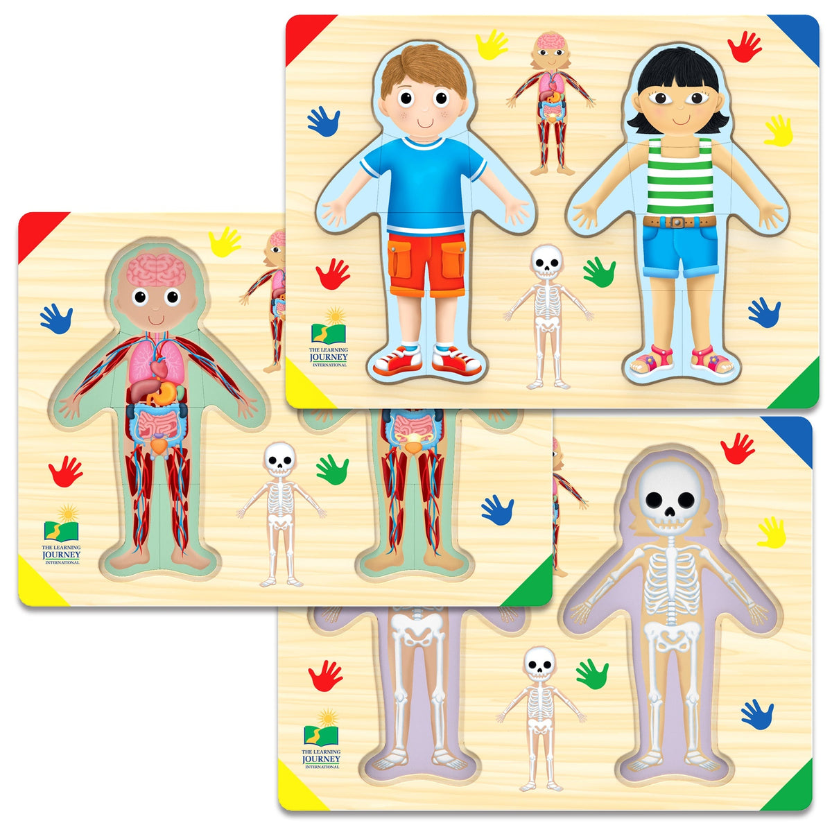 The Learning Journey Lift & Learn My Body Puzzle