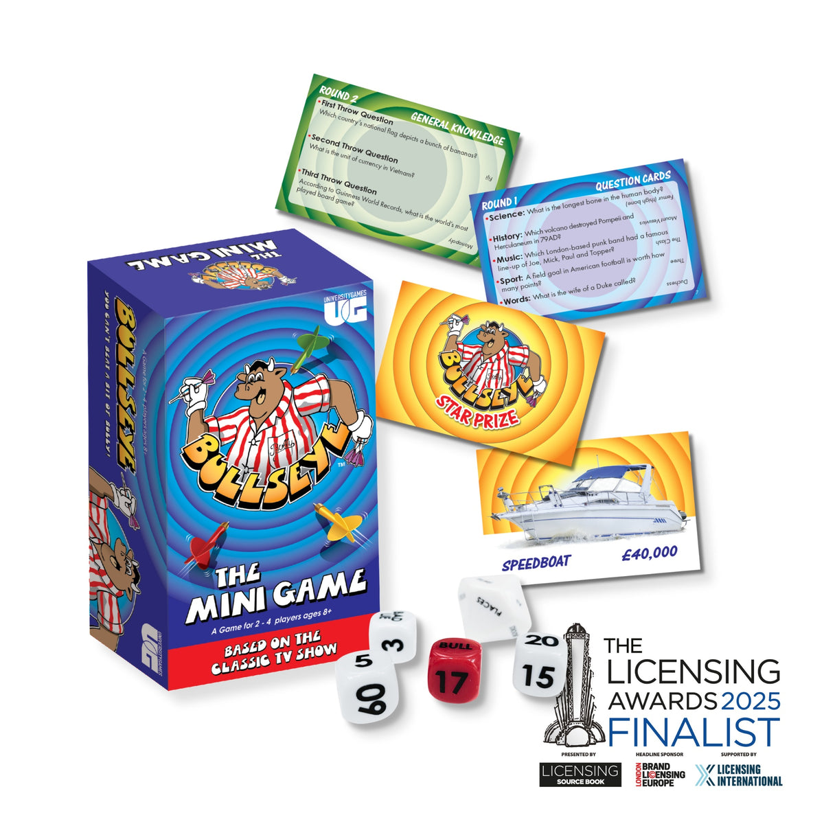 Bullseye Mini Travel Game
