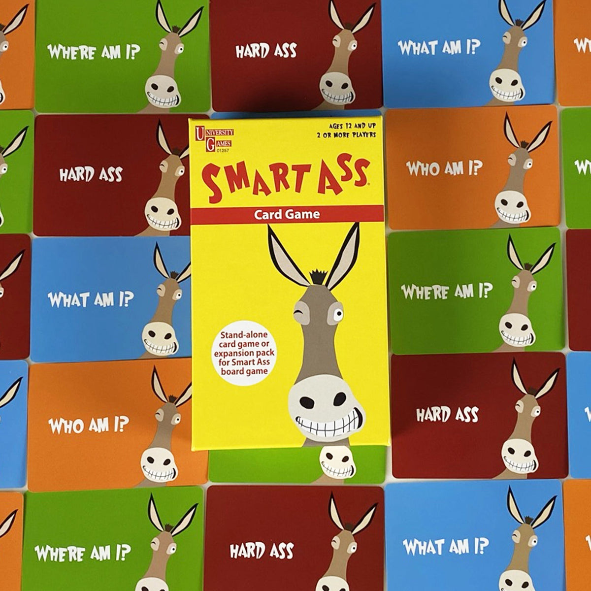 University Games Smart Ass Trivia Card Game