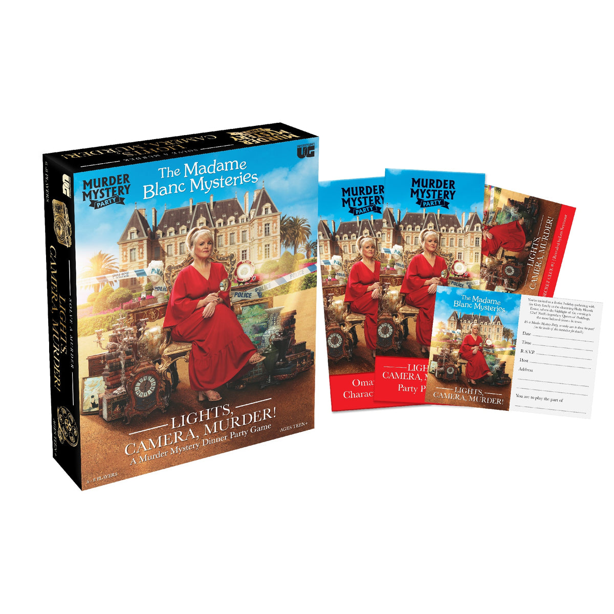 The Madame Blanc Mysteries Murder Mystery Party Game