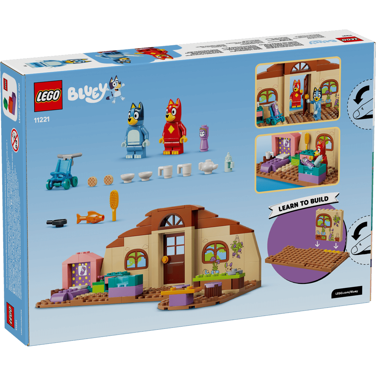 LEGO Bluey School With Rusty And Bluey 11221 - CONSTRUCTION - LEGO/KNEX ETC - Beattys of Loughrea