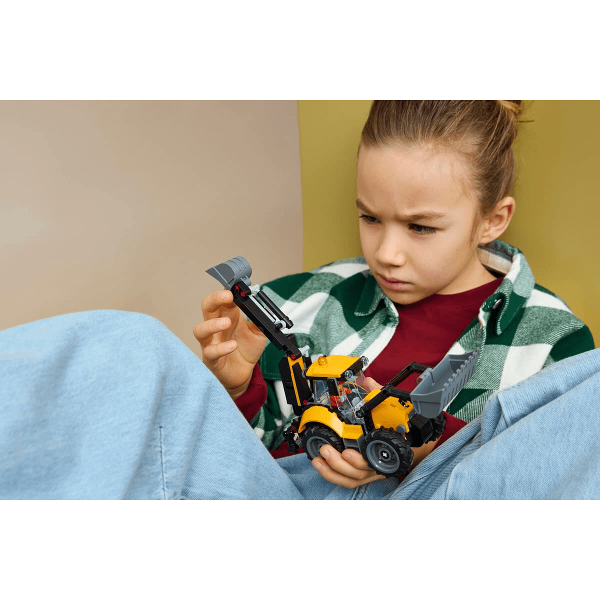 LEGO City Yellow Backhoe Loader 60480 - CONSTRUCTION - LEGO/KNEX ETC - Beattys of Loughrea