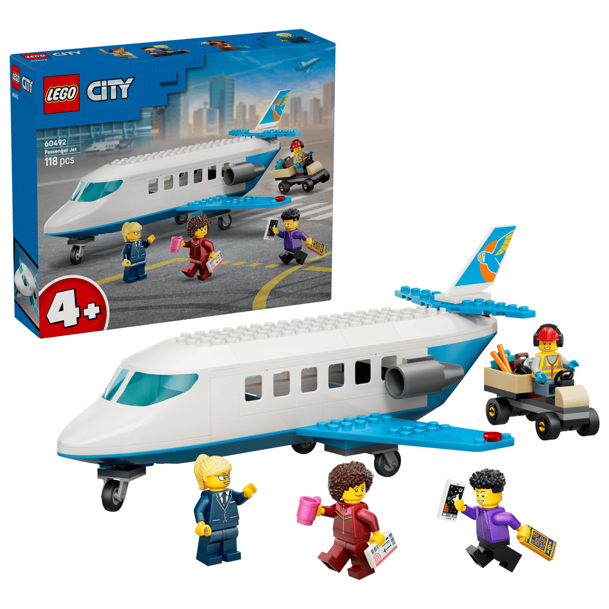 LEGO City Passenger Jet 60492 - CONSTRUCTION - LEGO/KNEX ETC - Beattys of Loughrea