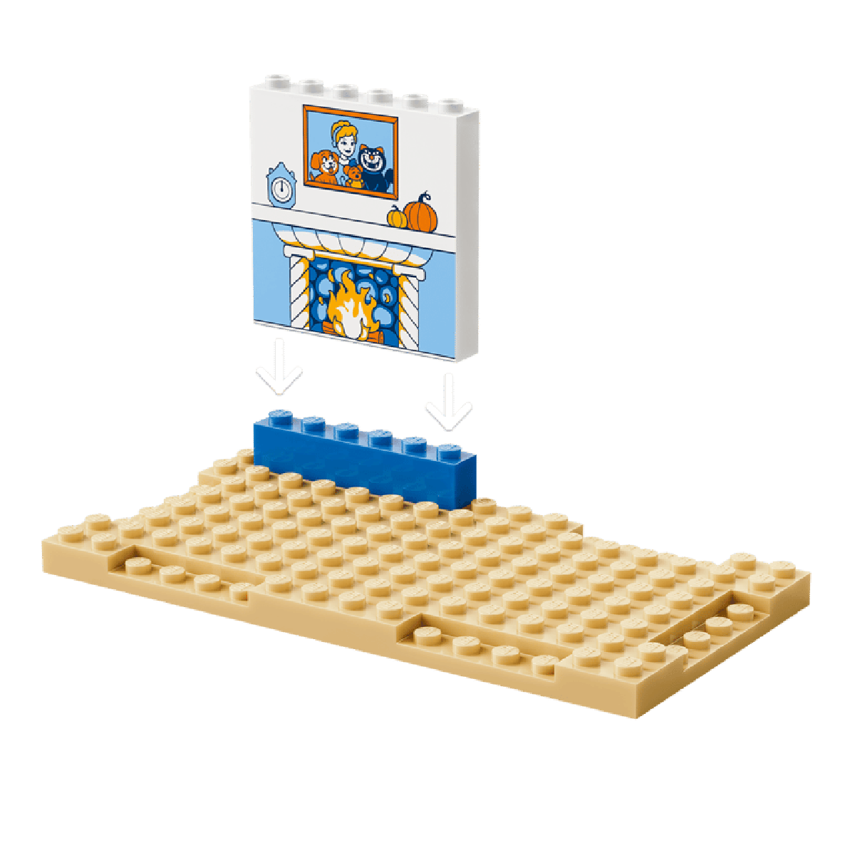 LEGO Disney Cinderella Animal Friends Castle 43283