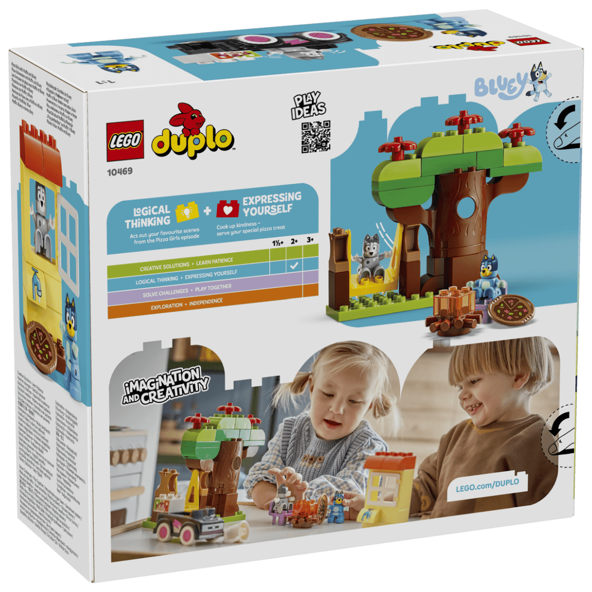 LEGO DUPLO Bluey Pizza Girls With Muffin And Bluey 10469 - CONSTRUCTION - LEGO/KNEX ETC - Beattys of Loughrea
