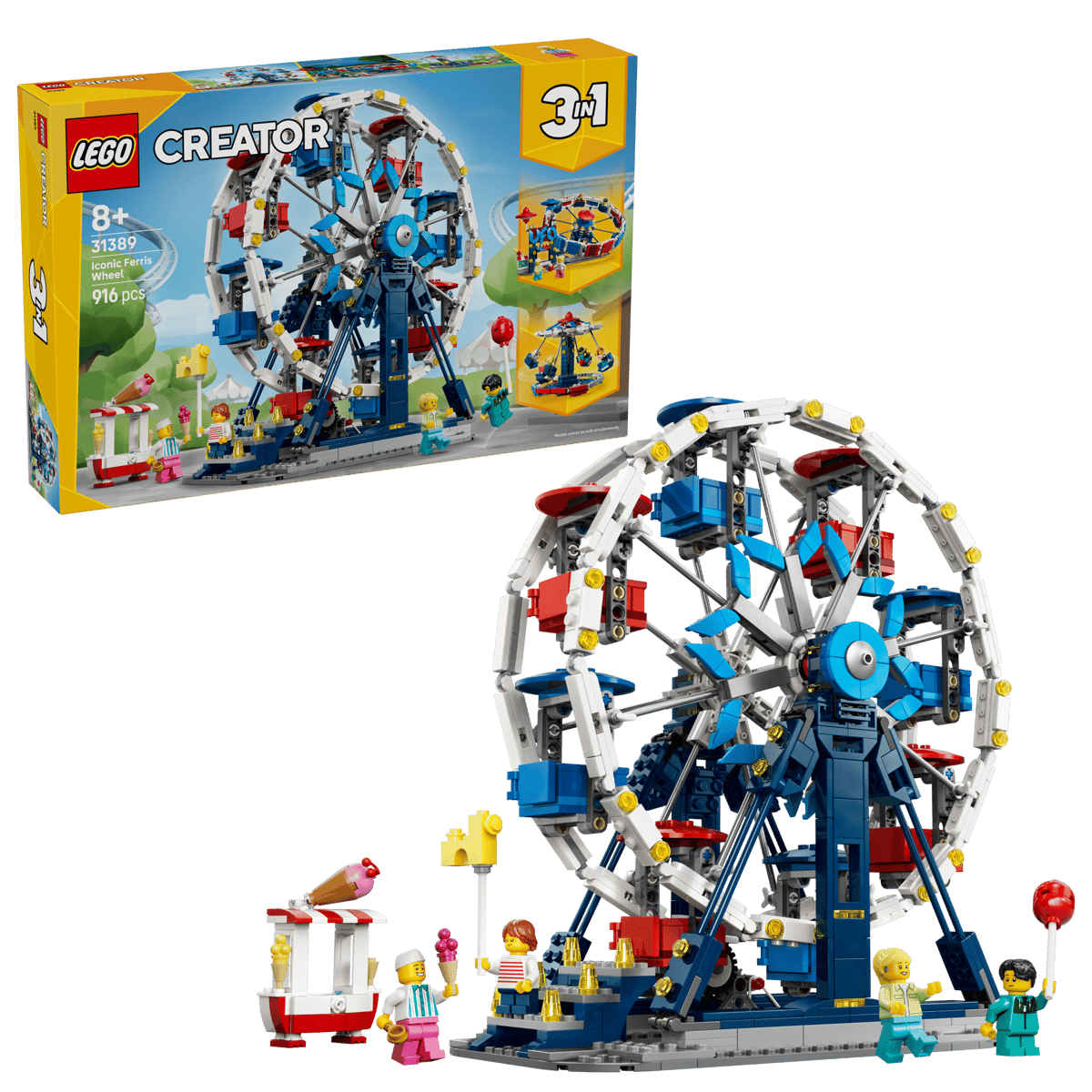 LEGO Creator 3-in-1 Iconic Ferris Wheel 31389 - CONSTRUCTION - LEGO/KNEX ETC - Beattys of Loughrea