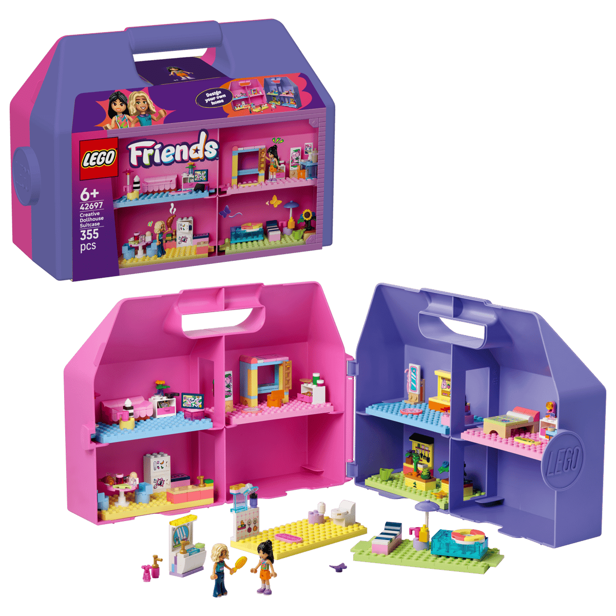 LEGO Friends Creative Dollhouse Suitcase 42697 - CONSTRUCTION - LEGO/KNEX ETC - Beattys of Loughrea