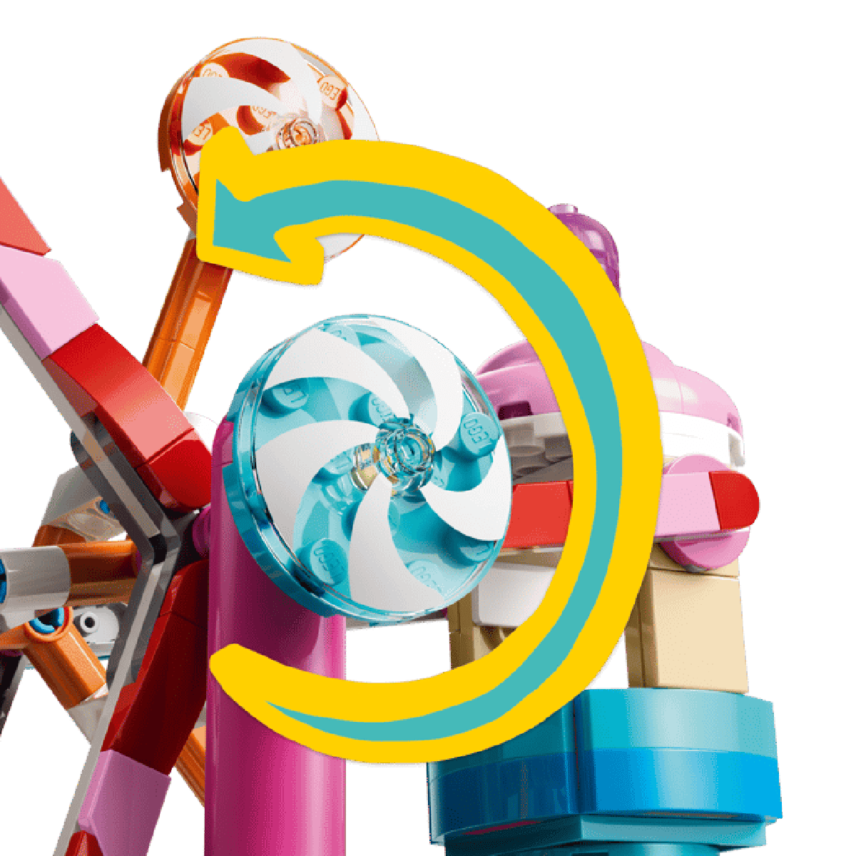 LEGO Friends Candy & Cupcake Ferris Wheel 42700 - CONSTRUCTION - LEGO/KNEX ETC - Beattys of Loughrea