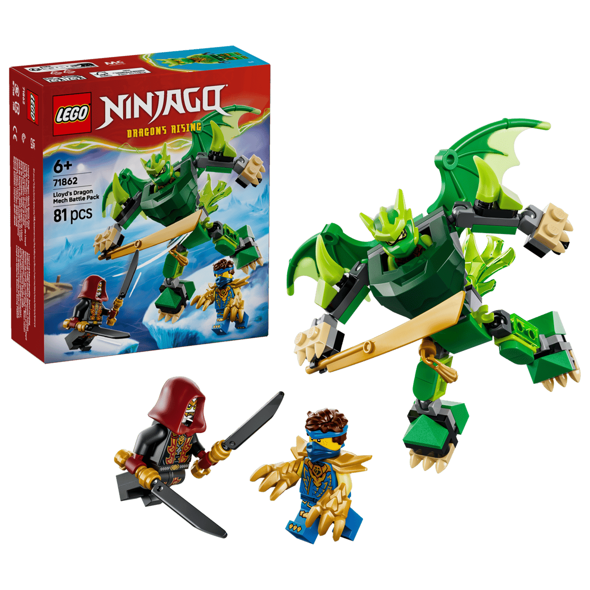 LEGO NINJAGO Lloyd’s Dragon Mech Battle Pack 71862 - CONSTRUCTION - LEGO/KNEX ETC - Beattys of Loughrea