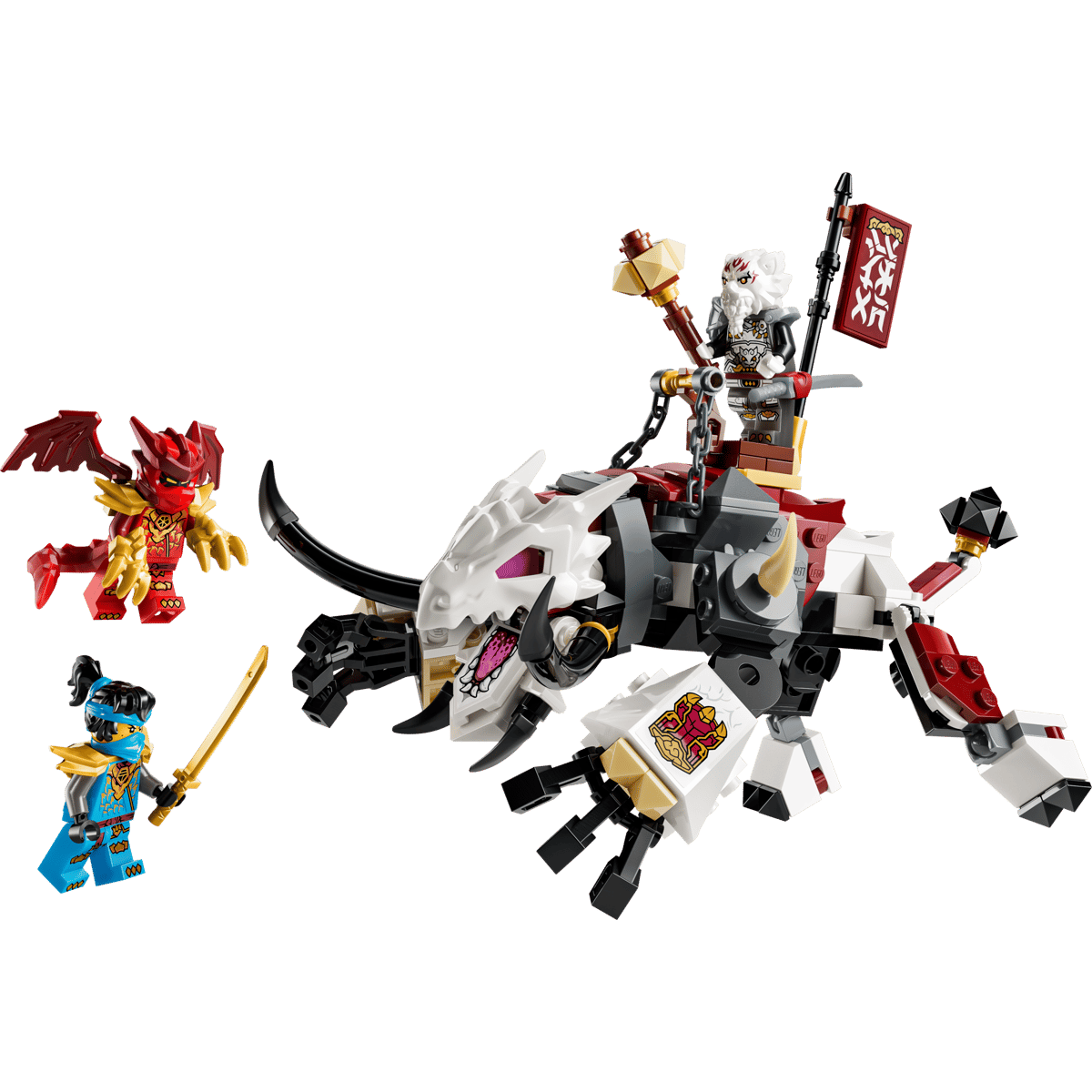 LEGO NINJAGO Zilvar And Grimtak The Dragon Beast 71863