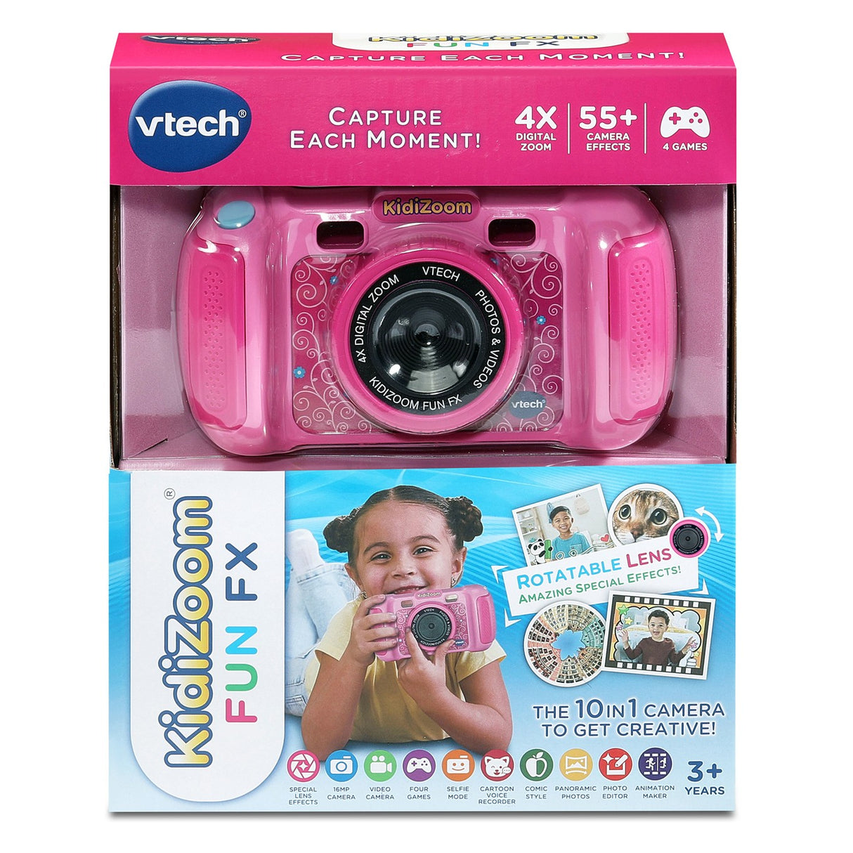VTech KidiZoom Fun FX Pink