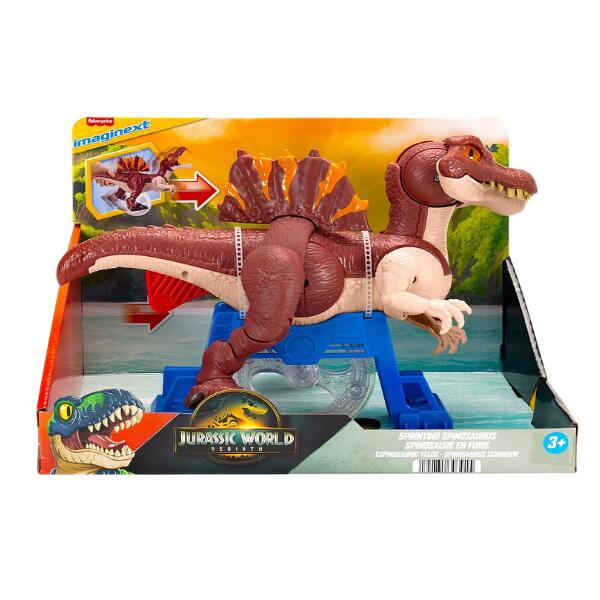 Imaginext Monde Jurassique Renaissance Spinosaure en course