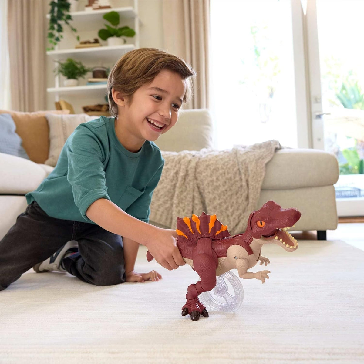 Imaginext Monde Jurassique Renaissance Spinosaure en course