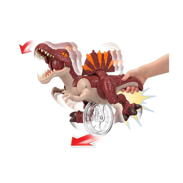 Imaginext Monde Jurassique Renaissance Spinosaure en course