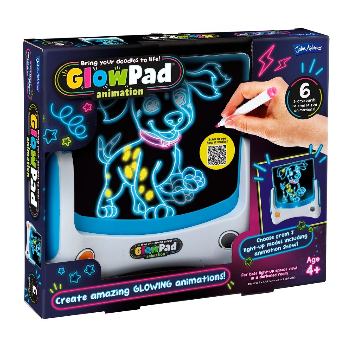 John Adams Glowpad Animation