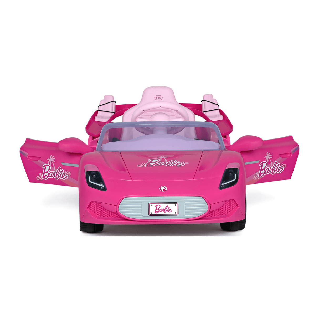 Peg Perego Barbie 12V Ride-On Car - BATTERY OPERATED RIDE ONS - Beattys of Loughrea