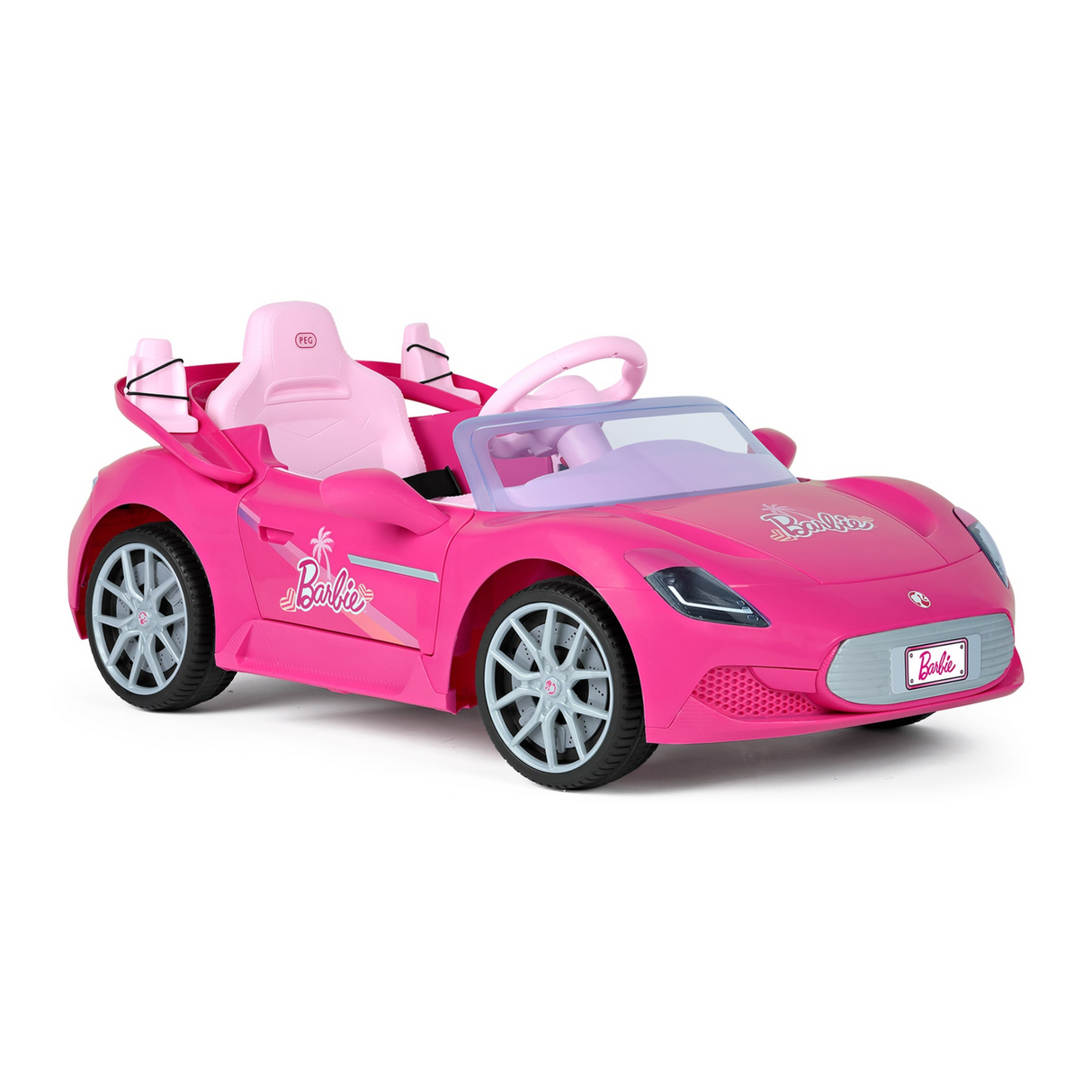 Peg Perego Barbie 12V Ride-On Car