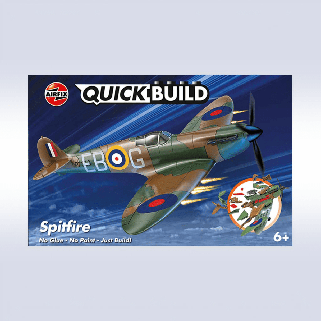 Airfix QUICKBUILD Spitfire J6000 - ART & CRAFT/MAGIC/AIRFIX - Beattys of Loughrea