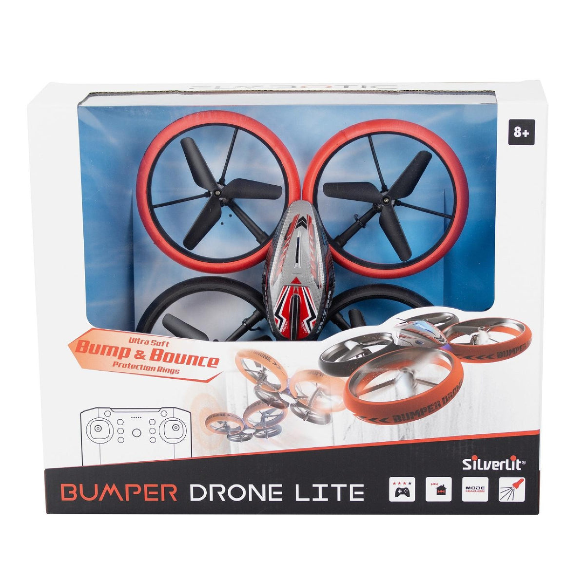Silverlit Flybotic Bumper Drone Lite Remote Control Drone