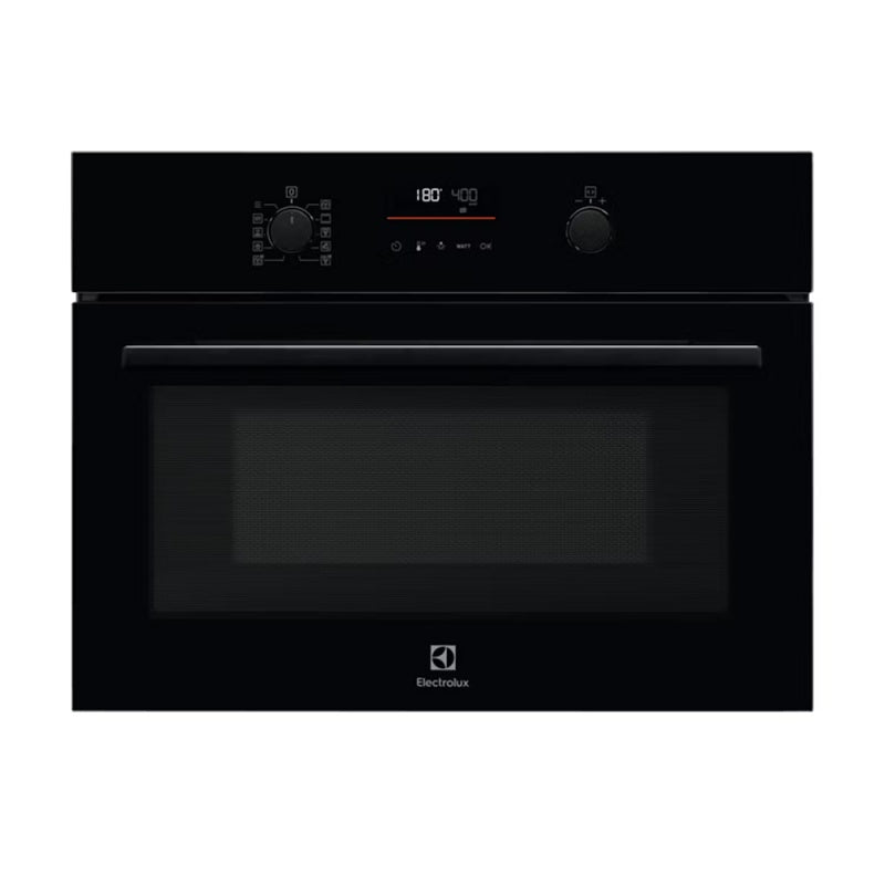 Electrolux 43L Built-In Compact Oven with Microwave - Black - EVLDE46K