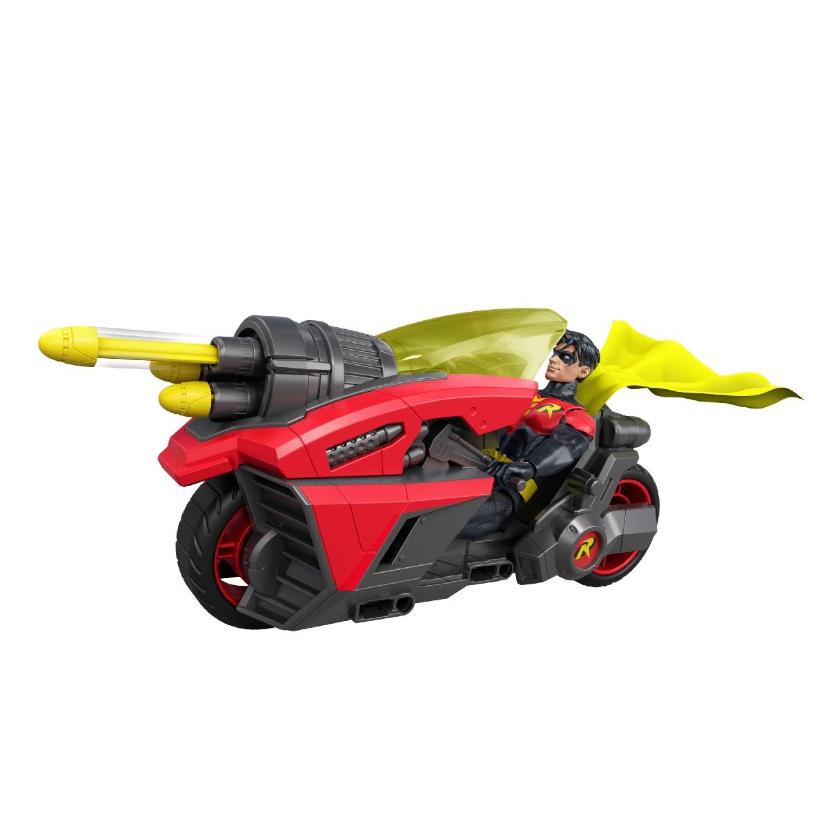 DC Premier 6.5-Inch Robin Figure with Robin Cycle Motorcycle - ACTION FIGURES & ACCESSORIES - Beattys of Loughrea