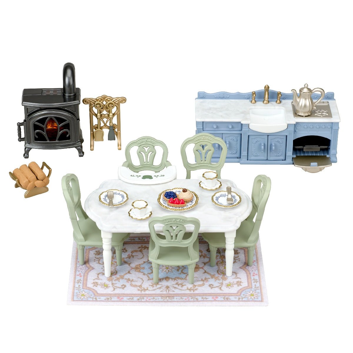 Sylvanian Families Red Roof Riverside Manor Elegant Dining Room 5867 - SYLVANIAN / BEANIE BABIES - Beattys of Loughrea