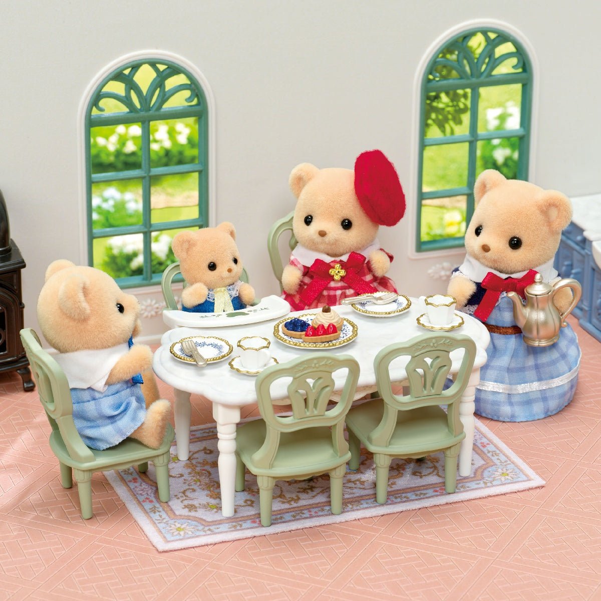 Sylvanian Families Red Roof Riverside Manor Elegant Dining Room 5867 - SYLVANIAN / BEANIE BABIES - Beattys of Loughrea