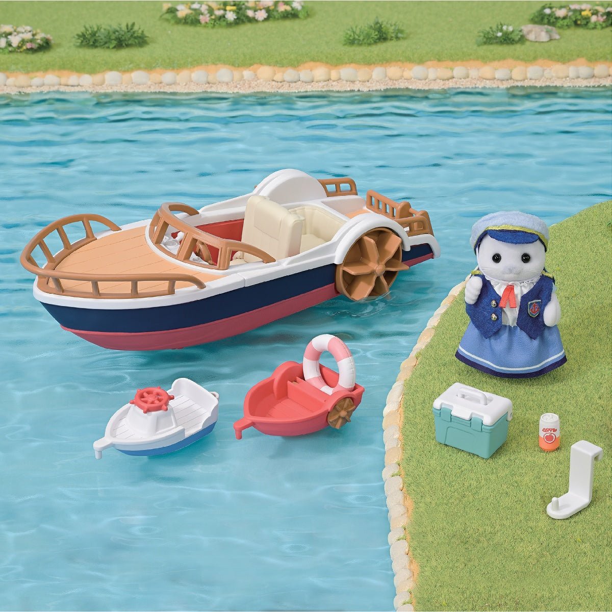 Sylvanian Families Seal Sailor's Leisure Boat 5864 - SYLVANIAN / BEANIE BABIES - Beattys of Loughrea