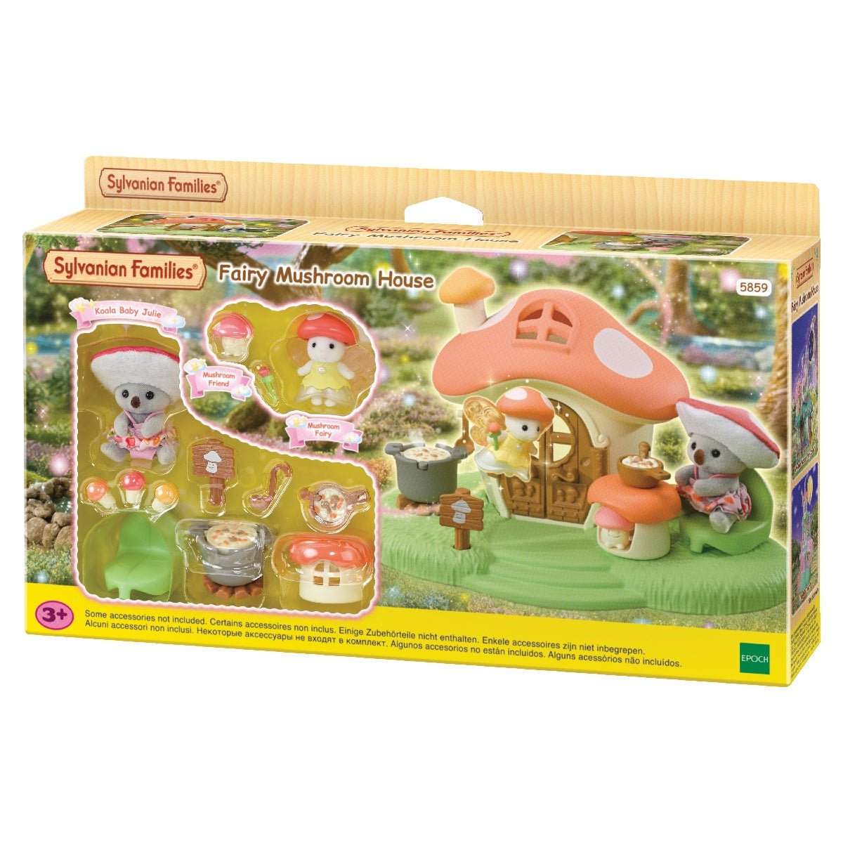 Sylvanian Families Fairy Mushroom House 5859 - SYLVANIAN / BEANIE BABIES - Beattys of Loughrea