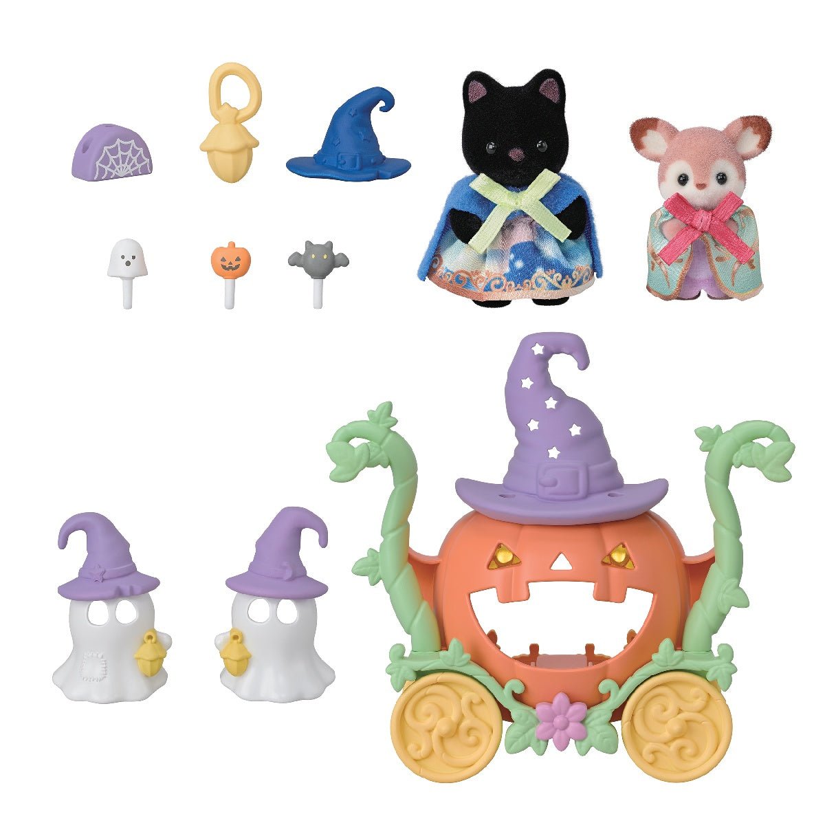Sylvanian Families Pumpkin Carriage Playset 5869 - SYLVANIAN / BEANIE BABIES - Beattys of Loughrea