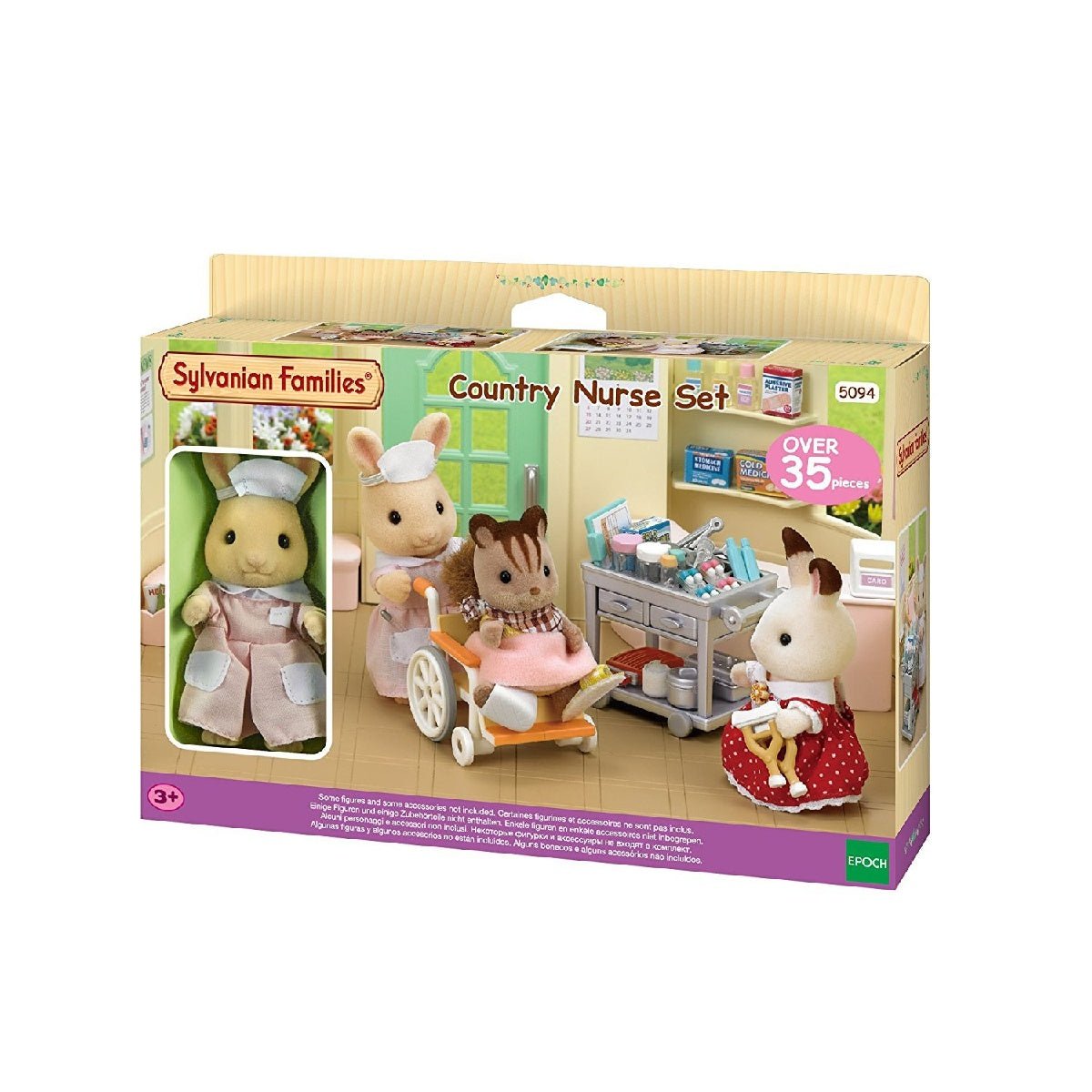Sylvanian Families Country Nurse Set 5094 - SYLVANIAN / BEANIE BABIES - Beattys of Loughrea