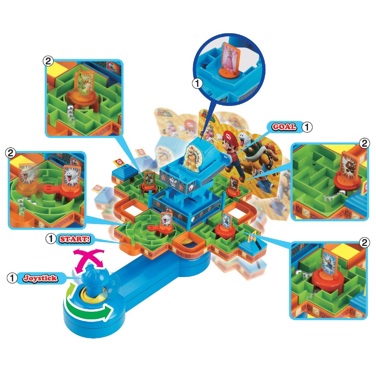 Super Mario Maze Game - SYLVANIAN / BEANIE BABIES - Beattys of Loughrea