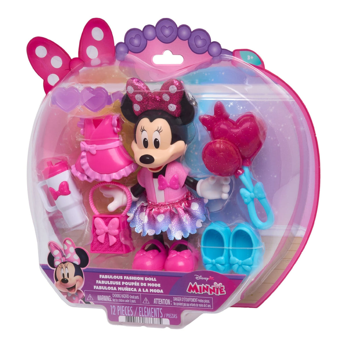 MINNIE MOUSE FABULOUS FASHION DOLL 88367 JUST PLAY
