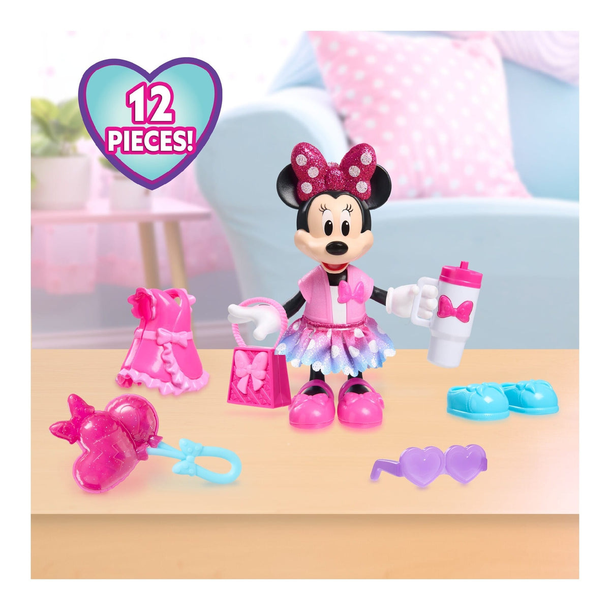 MINNIE MOUSE FABULOUS FASHION DOLL 88367 JUST PLAY