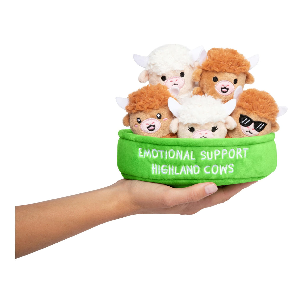ESHC5043L7 EMOTIONAL SUPPORT HIGHLAND COWS 98615 JUST PLAY
