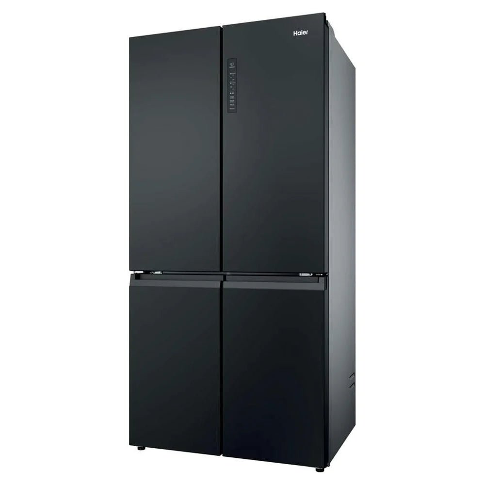 Haier Cube 90 Series 3 Multi Door Fridge Freezer | Slate Black - FRIDGE OR FR/FREEZER LGE 300L+, USA - Beattys of Loughrea