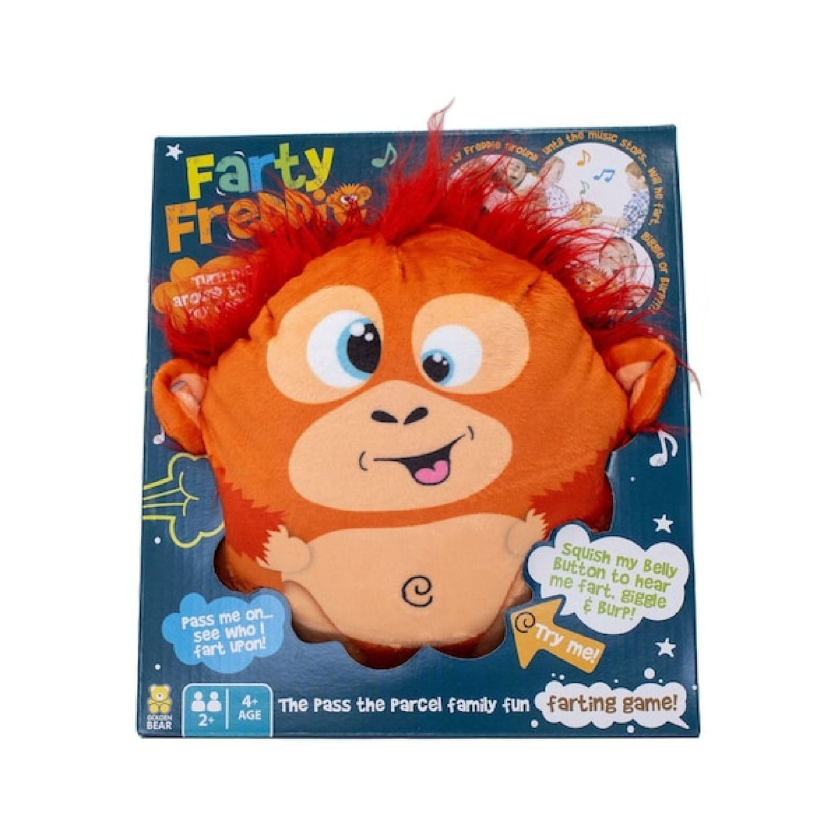 Golden Bear Farty Freddie Pass the Parcel Game